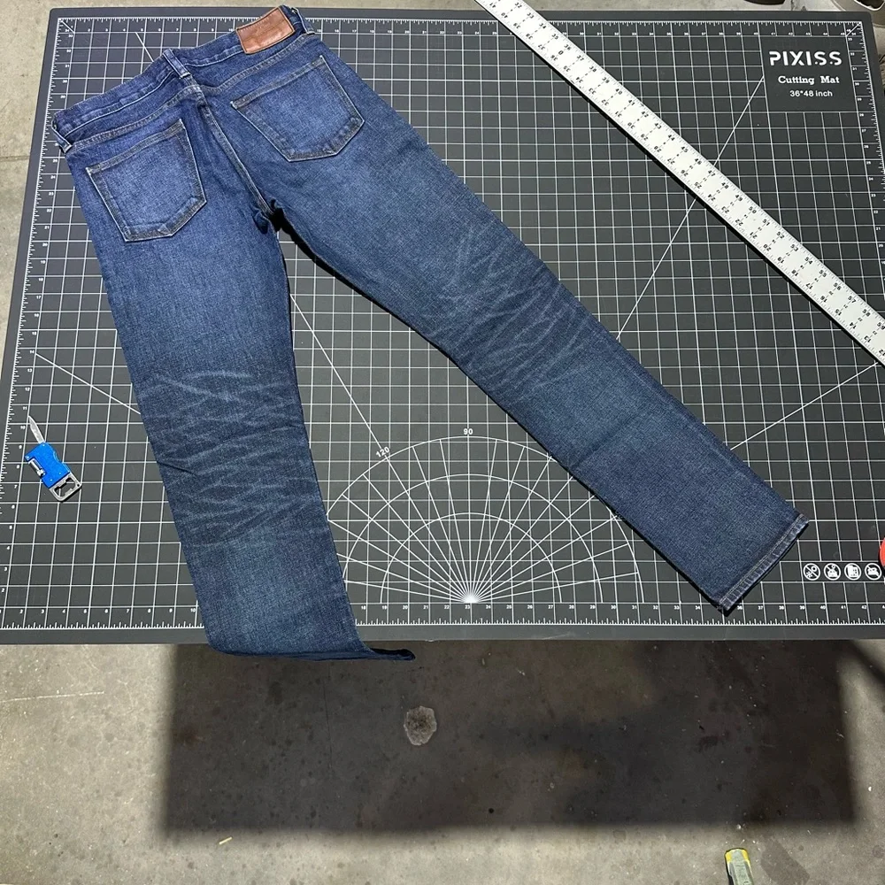 J. Crew Men’s 484 Dark Blue Slim Jeans - Picture 2 of 5